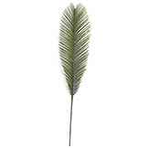 36 inch Outdoor Artificial Light Green Cycas Palm Branch (Set of 12)
