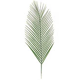31 inch Outdoor Artificial Light Green Areca Palm Branch (Set of 24)