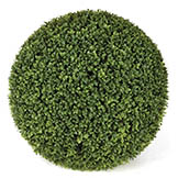 20 inch Polyblend Outdoor Boxwood Ball: UV Protected