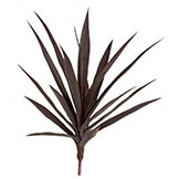 26 inch Burgundy Artificial Outdoor Yucca Plant: Limited UV