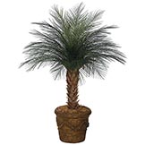 4 foot Artificial Outdoor Areca Palm: 18 Fronds