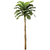 15 foot Artificial Banana Palm with Synthetic Trunk