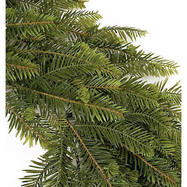 24 Inch Plastic Hemlock Wreath Set of (2) A100060 Autograph Foliages