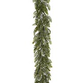 6 Foot Plastic Hemlock Garland: Set of (6)