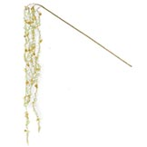21 inch Acrylic Hanging Jeweled Amaranthus: Set of (12)