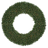 100 inch Virginia Pine Wreath: Unlit