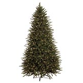 7.5 foot Full Norway Spruce Tree: Clear Lights