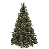 7.5 foot Full Norway Spruce Tree: Clear Lights