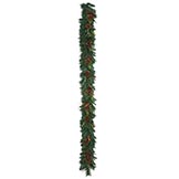 9 Foot Mix Pine Garland: Set of (2)