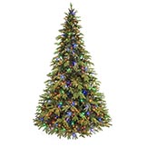 9 Foot Spruce Tree: LED Lights