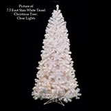 White Tinsel Tree