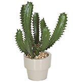 18 inch Artificial Finger Cactus in Ceramic Pot (Set of 2)
