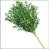 16 inch Artificial Outdoor Boxwood Bush: Unpotted