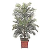 4 foot Artificial Areca Palm: Potted
