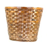 12 inch Bamboo Basket: Fits 10 inch Pots
