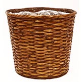 11 inch Fern Rattan Planters: Fits 8 inch pots