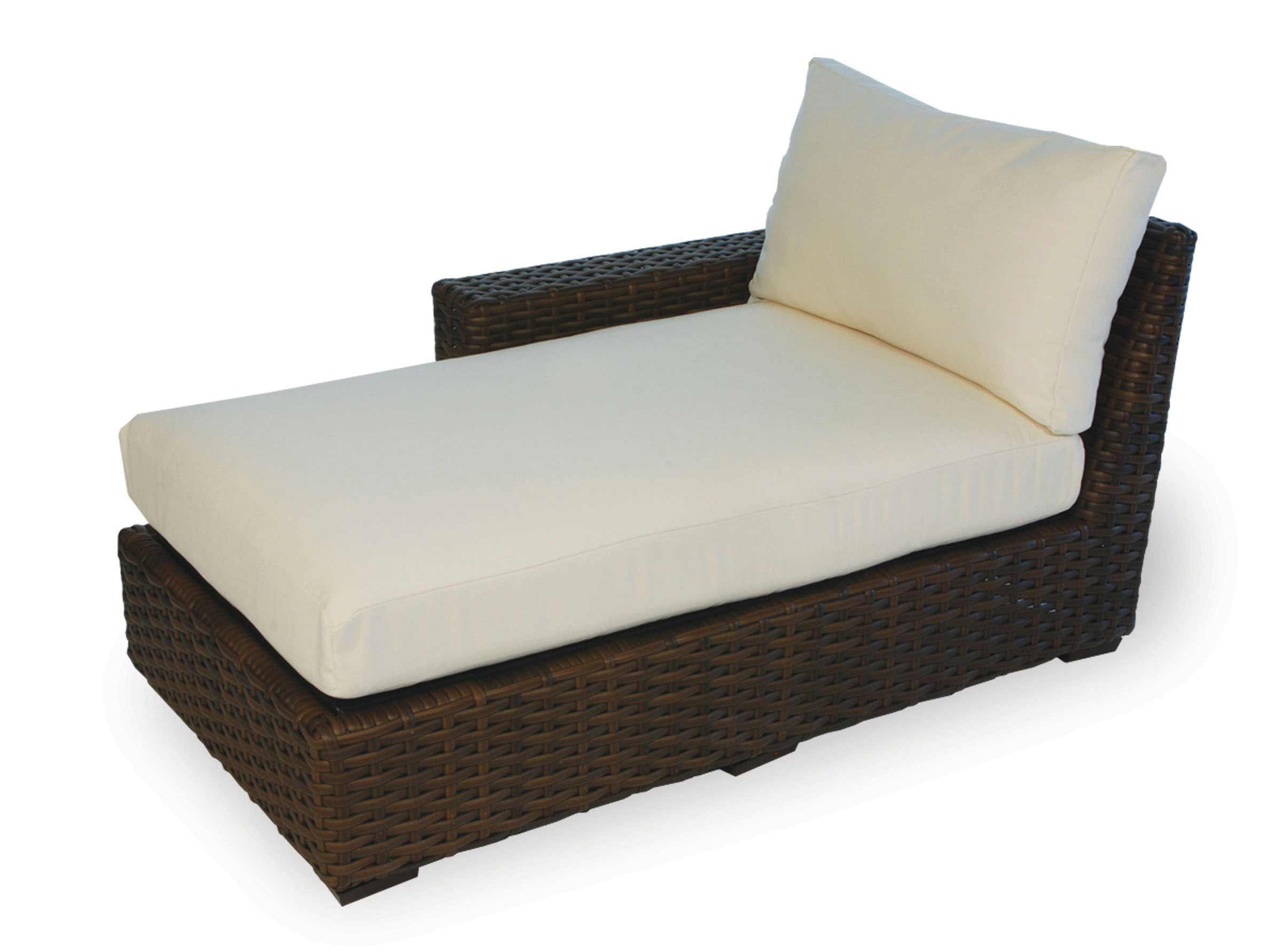 Lloyd Flanders Contempo Right Arm Chaise Seat Replacement Cushions