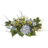 Silk Hydrangea Candelabrum Centerpiece