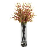 38 inch Silk Giant Cherry Blossom Arrangement in Vase