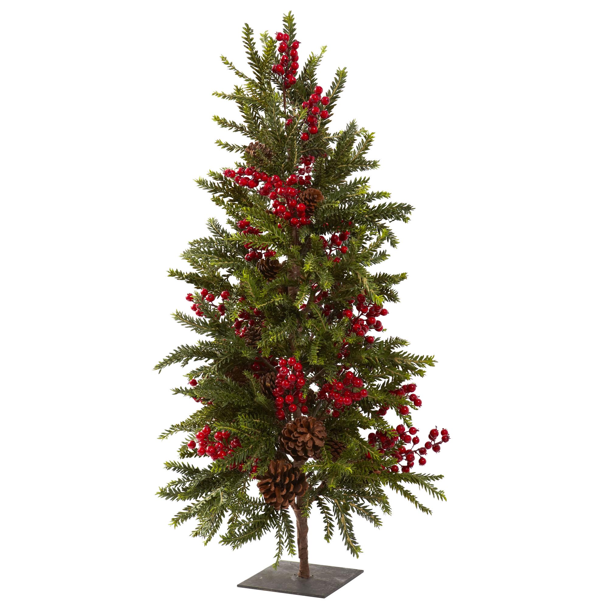 36 inch artificial pine cone berry christmas tree 5350 36 inch artificial pine cone berry christmas tree 5350