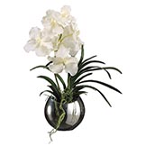 Silk Vanda Orchids  Flower Arrangement
