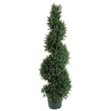 4.2 foot Artificial Rosemary Spiral Topiary