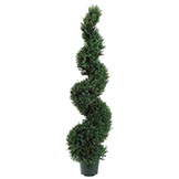 5.4 foot Artificial Rosemary Spiral Topiary