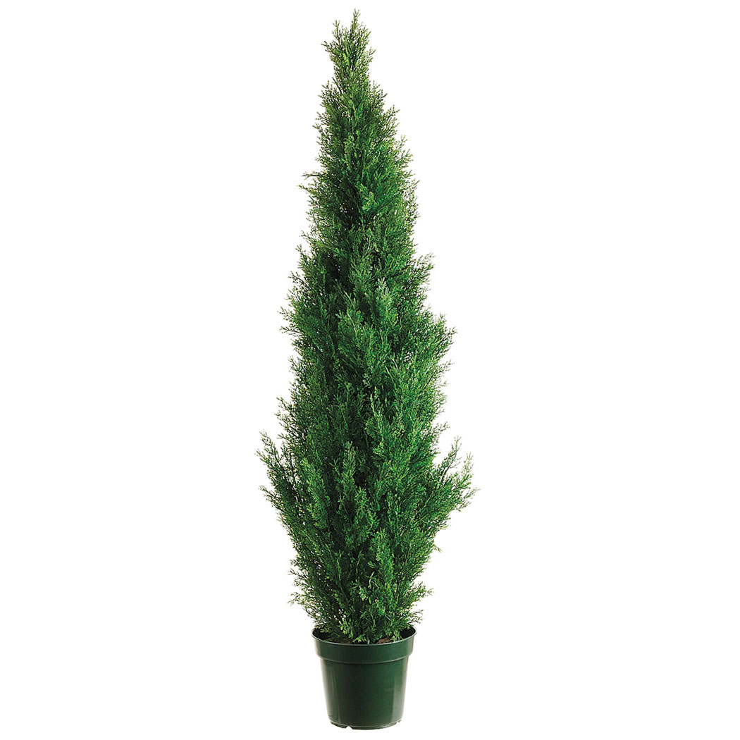 5 foot Artificial Outdoor Cedar Tree Potted 5FTCEDST