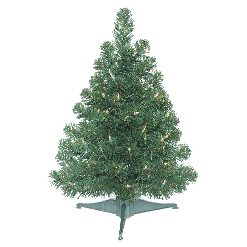 26 inch Oregon Fir Tree: Clear Lights