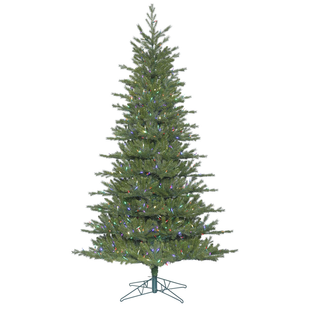 6.5 foot PE/PVC Eastern Frasier Fir Tree: Unlit