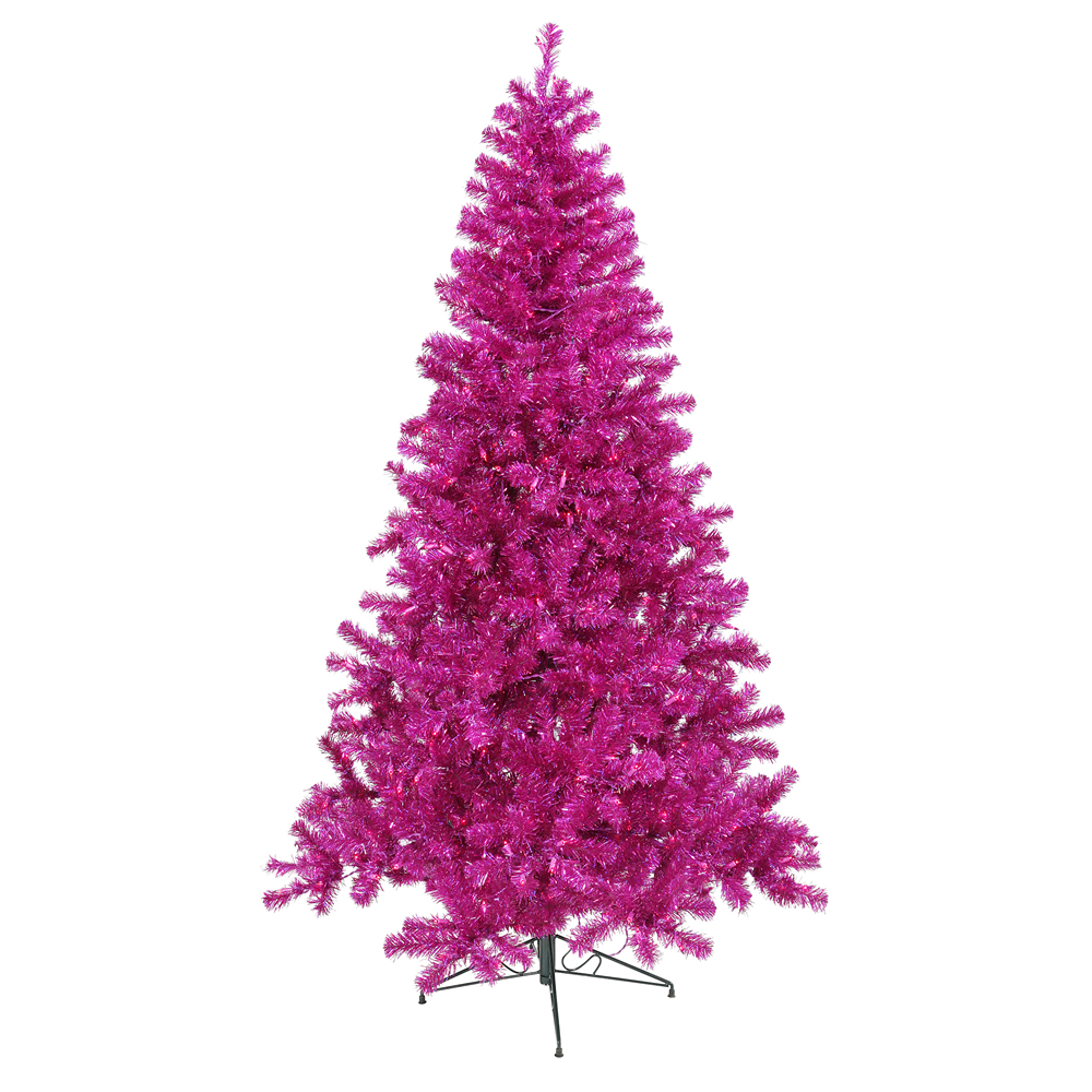 7 foot magenta christmas tree purple mini lights b881871 7 foot magenta christmas tree purple mini lights b881871