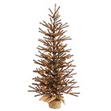 Chocolate Tree with Burlap Base