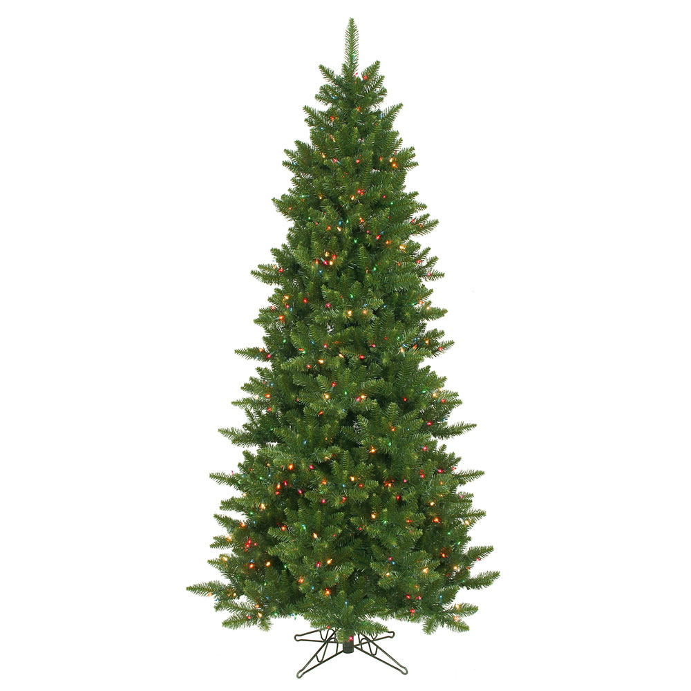 12 foot slim camdon fir christmas tree multi colored all 12 foot slim camdon fir christmas tree multi colored all