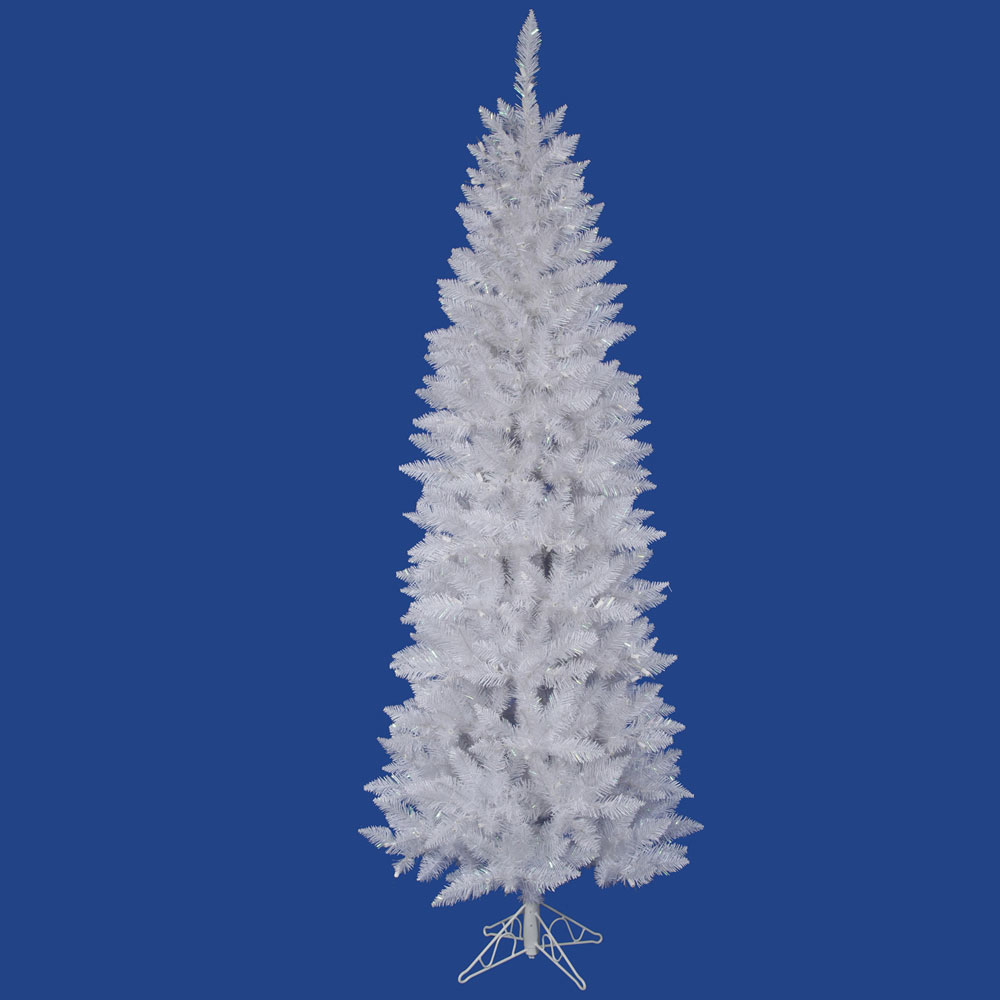6 foot sparkle white pencil christmas tree unlit a104060 6 foot sparkle white pencil christmas tree unlit a104060