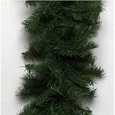 100 foot x 8 inch Canadian Pine Garland: Unlit