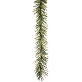 9 foot x 16 inch Mixed Country Pine Garland: Unlit