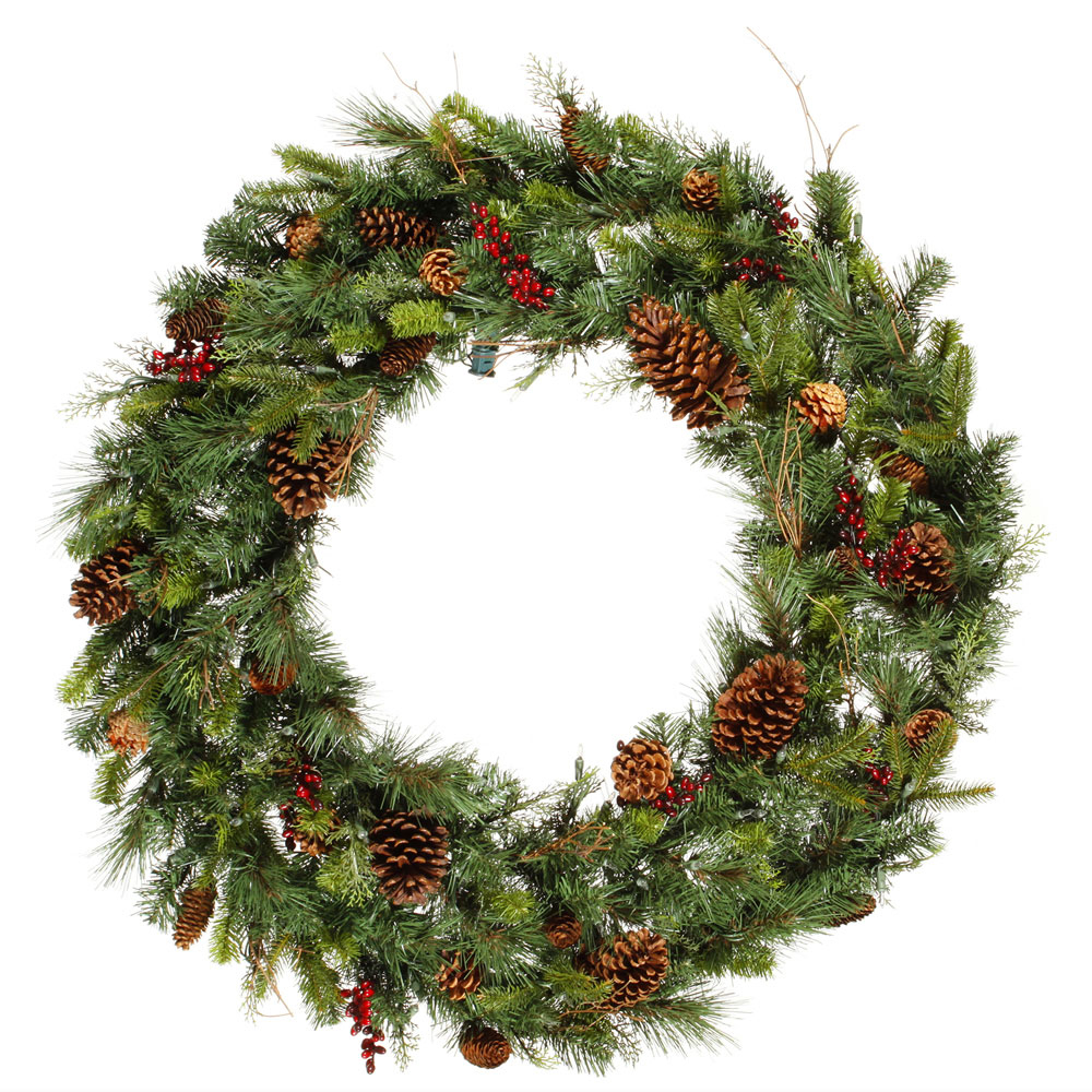 36 inch cibola mixed pine wreath unlit g118736 36 inch cibola mixed pine wreath unlit g118736