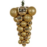 24 inch Gold 3 Grape Cluster