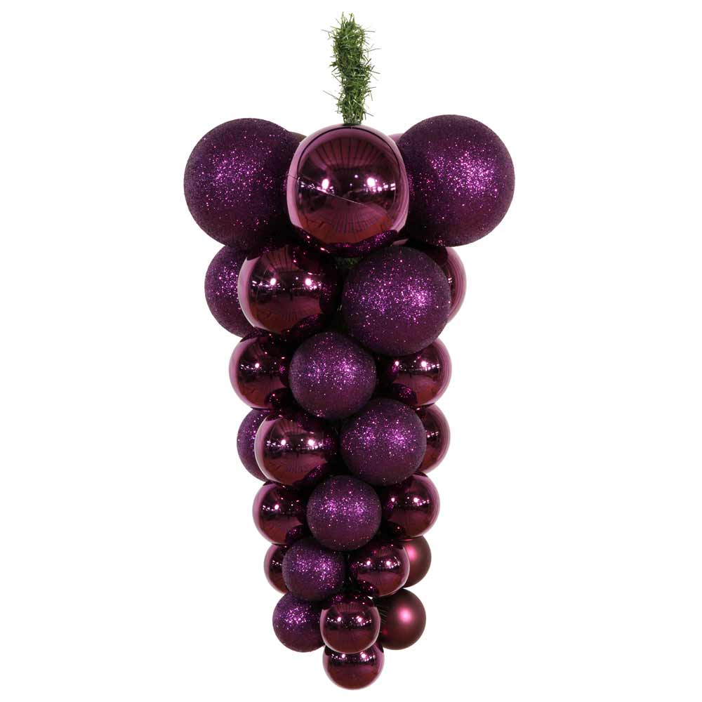 vickerman 24 inch grape cluster ornament vickerman 24 inch grape cluster ornament