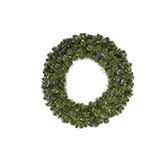 72 inch Grand Teton Wreath: Multi-Colored LEDs