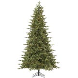 6.5 PE/PVC foot Artificial Balsam Fir Christmas Tree: Lights