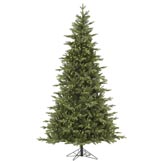 7.5 PE/PVC foot Artificial Balsam Fir Christmas Tree: Clear LEDs