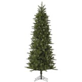 4.5 foot PE/PVC Carolina Pencil Spruce Tree: Unlit