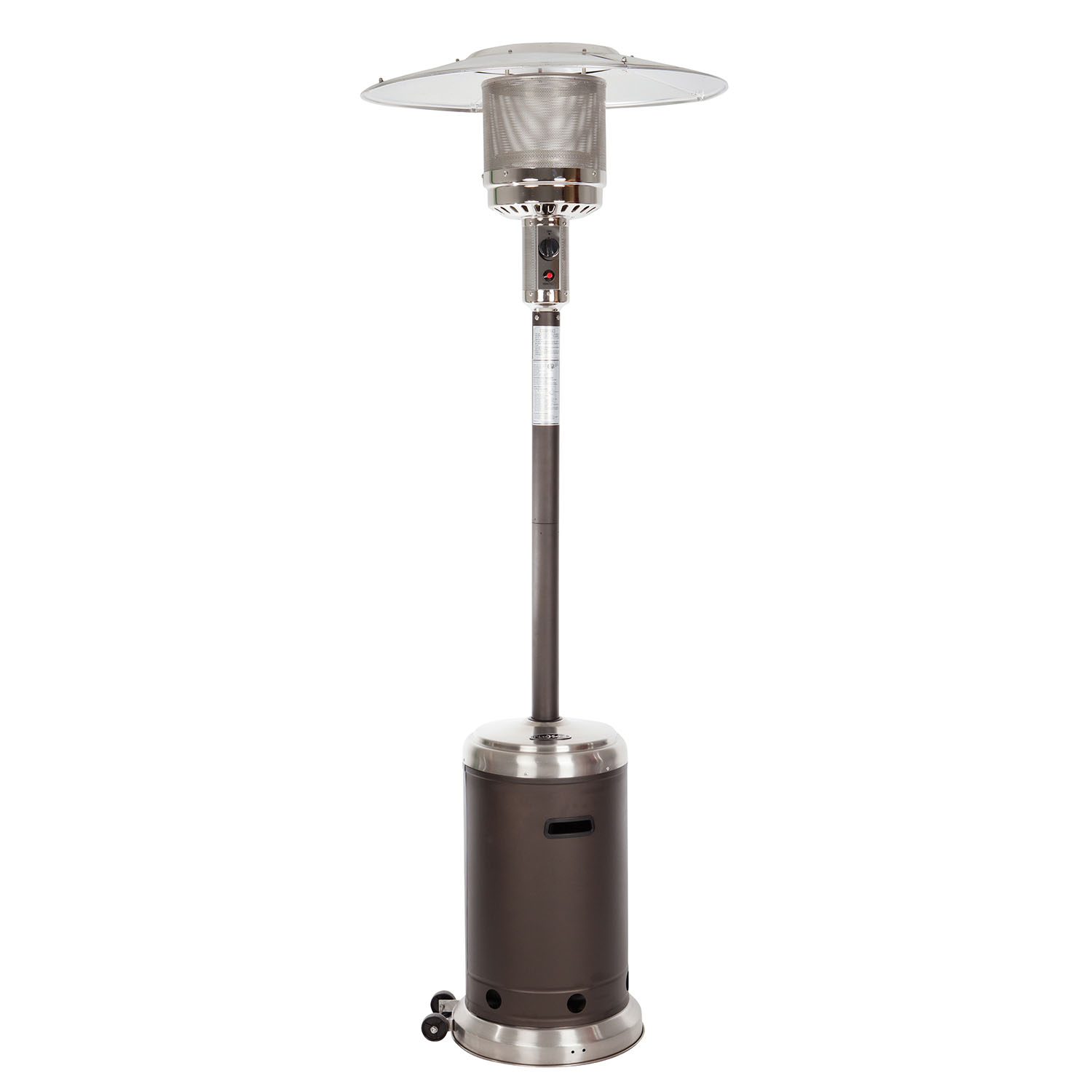 Fire Sense 89 inch Stainless Steel Patio Heater 61185 Well Traveled