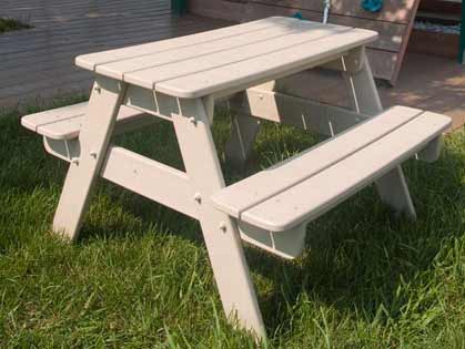 Poly Wood Kid Picnic Table