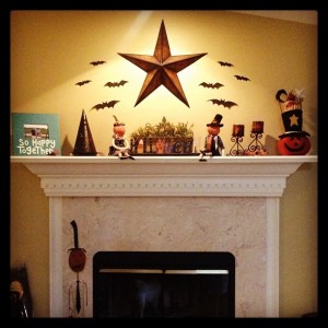 Halloween Mantle Idea