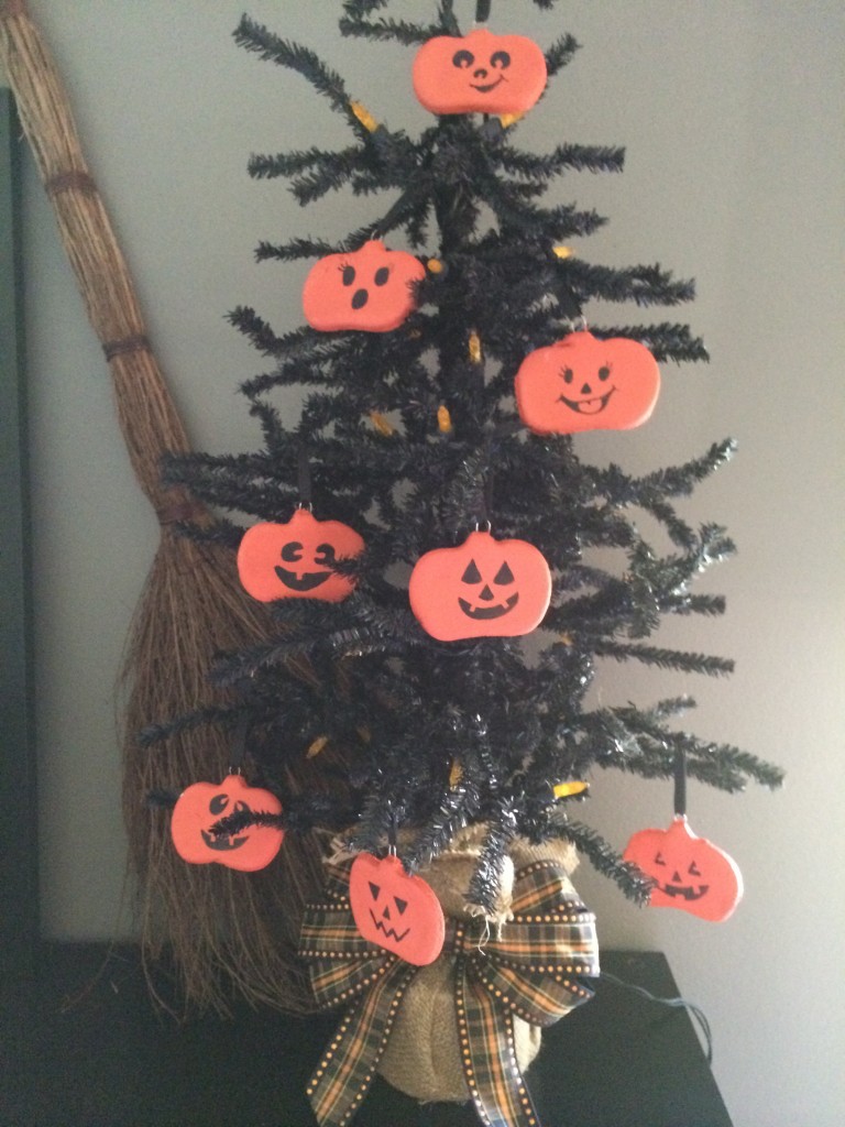 Halloween Salt Dough Ornaments