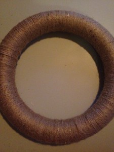 Jute Wrapped Wreath