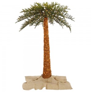 Decorate for a Tropical Christmas with Artificial Palm Trees