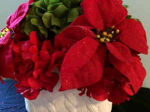 Holiday Hydrangea Arrangement